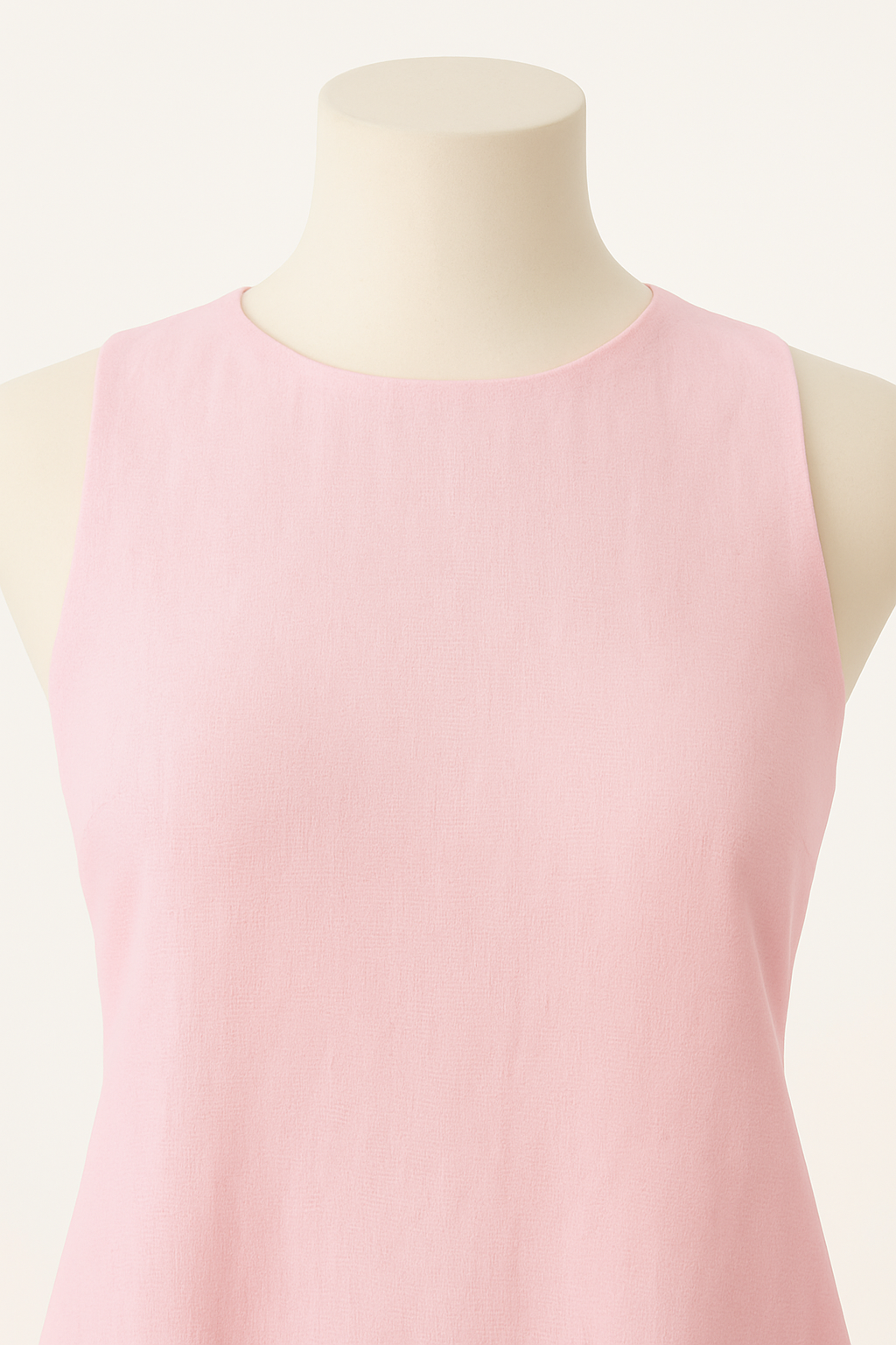 Pure Linen Classic Tie Waist Short Dress