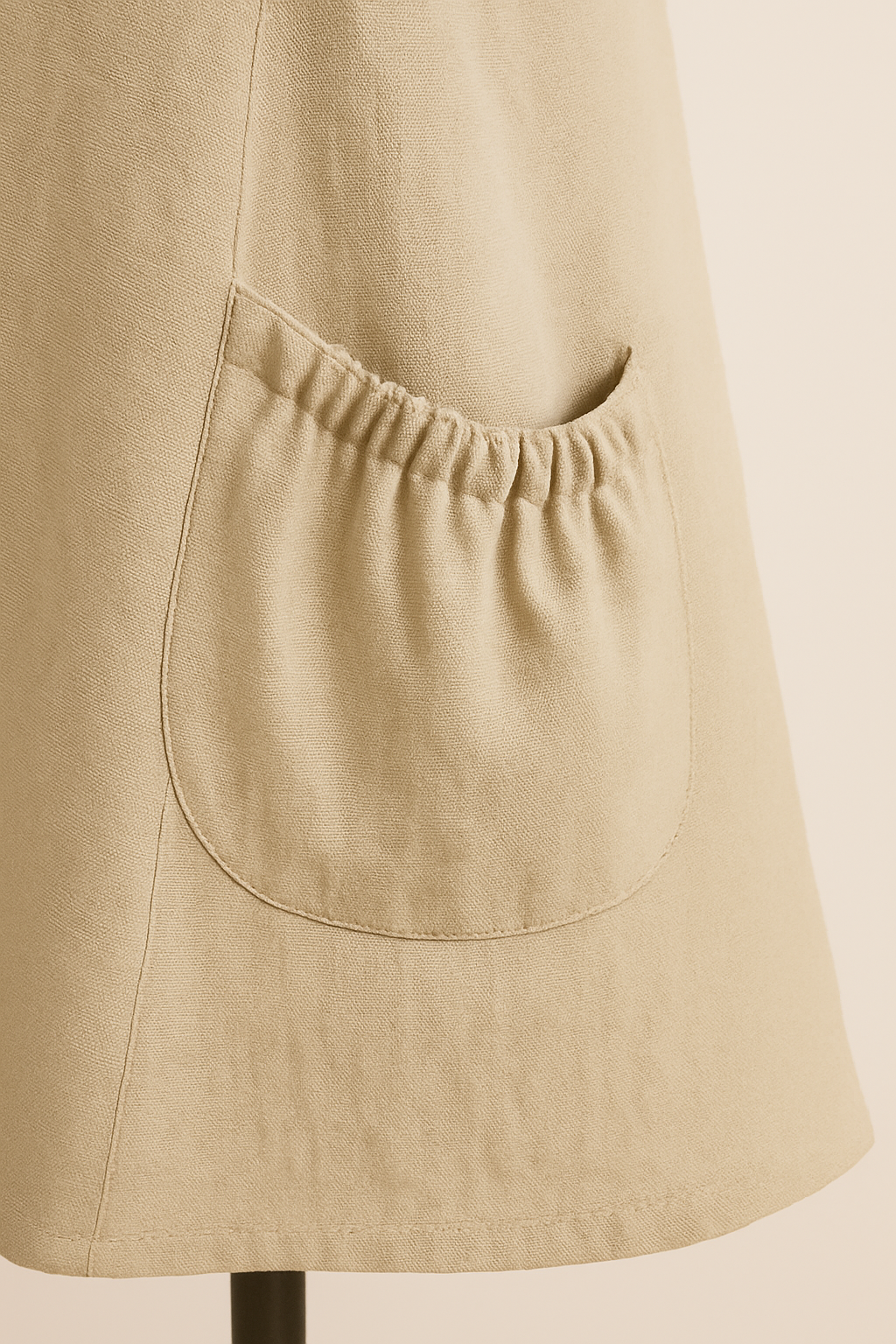 Pure Linen Classic Pocket Maxi Dress